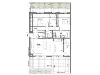 Vente appartement 3 pièces