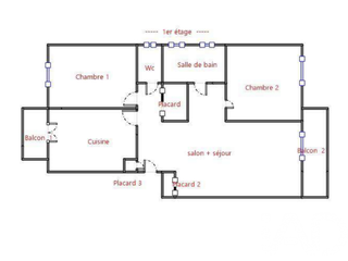 Vente appartement 3 pièces
