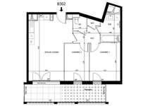 Vente appartement 3 pièces