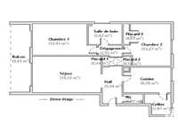Vente appartement 3 pièces Vente appartement 3 pièces