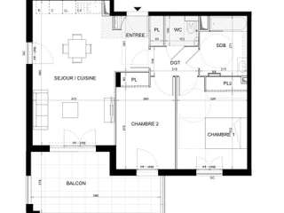 Vente appartement 3 pièces