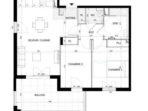 Vente appartement 3 pièces Vente appartement 3 pièces
