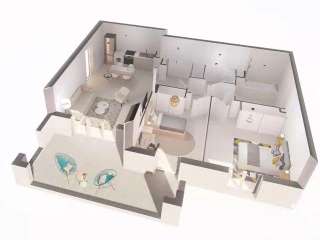 Vente appartement 3 pièces