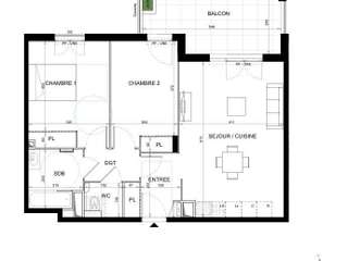 Vente appartement 3 pièces Vente appartement 3 pièces