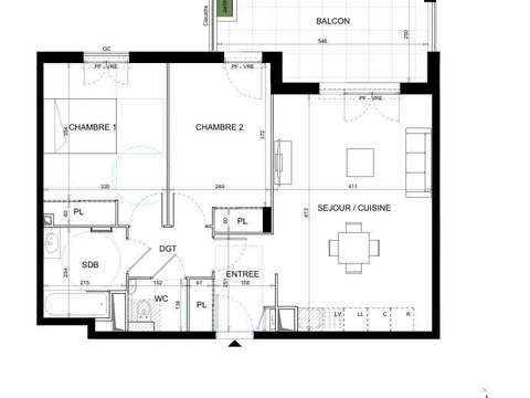 Vente appartement 3 pièces Vente appartement 3 pièces