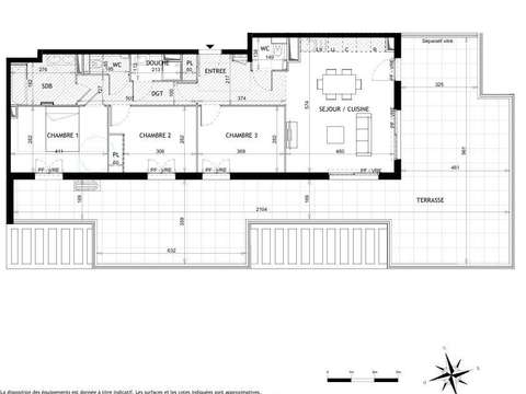 Vente appartement 4 pièces Vente appartement 4 pièces
