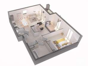 Vente Appartement 3 piècesVallauris