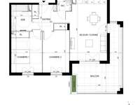Vente appartement 3 pièces Vente appartement 3 pièces