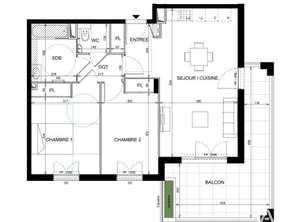 Vente Appartement 3 piècesVallauris