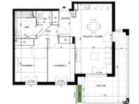 Vente appartement 3 pièces Vente appartement 3 pièces