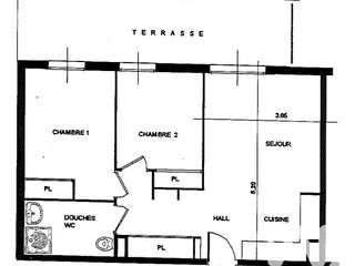 Vente appartement 3 pièces Vente appartement 3 pièces