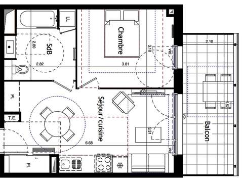 Vente appartement 2 pièces Valras-Plage 34
