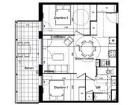 Vente appartement 3 pièces