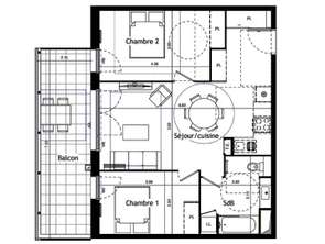 Vente Appartement 3 piècesValras-Plage