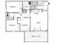 Vente appartement 4 pièces