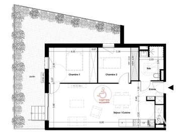 Vente appartement 3 pièces