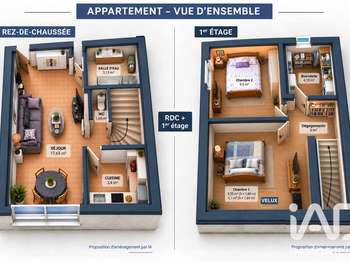Vente appartement 3 pièces