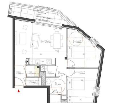 Vente appartement 3 pièces