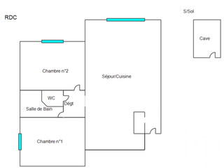 Vente appartement 3 pièces