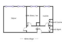 Vente appartement 2 pièces