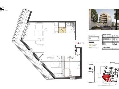 Vente appartement 3 pièces