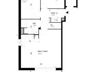 Vente appartement 3 pièces Vente appartement 3 pièces