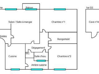 Vente appartement 3 pièces
