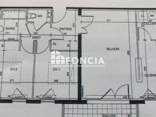Vente appartement 3 pièces