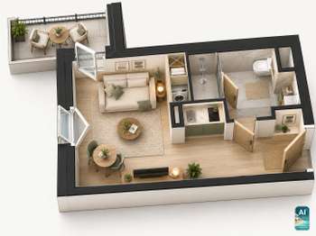 Vente appartement 1 pièce Vente appartement 1 pièce