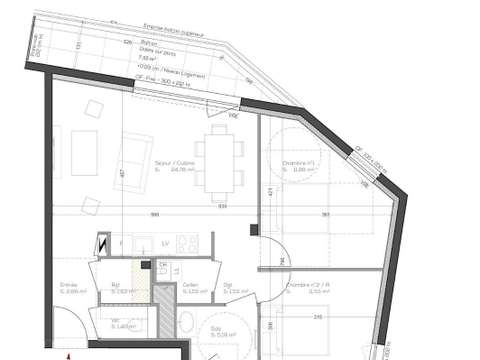 Vente appartement 3 pièces