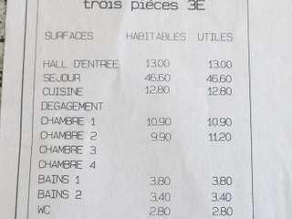 Vente appartement 3 pièces Vente appartement 3 pièces