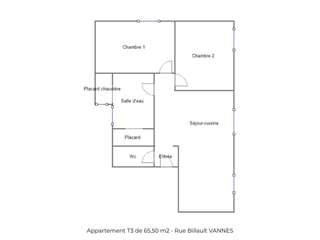 Vente appartement 3 pièces