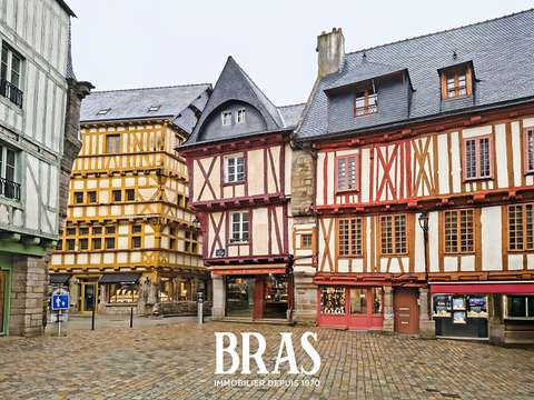 Vente appartement 2 pièces Vannes Centre Ville 56