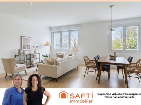 Vente appartement 3 pièces Vannes Centre Ville 56