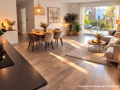 Vente appartement 3 pièces Vannes Conleau - Cliscouët 56