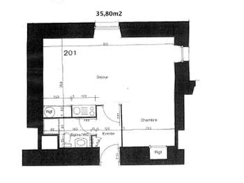 Vente appartement 1 pièce