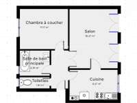 Vente appartement 2 pièces Vente appartement 2 pièces