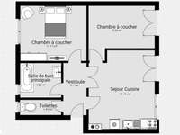 Vente appartement 2 pièces Vente appartement 2 pièces