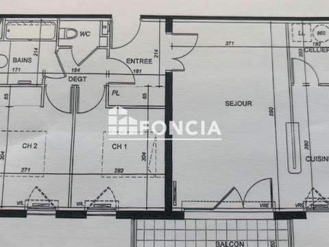 Vente appartement 3 pièces Vannes Ménimur - St-Guen 56