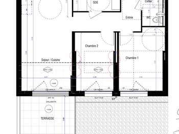 Vente appartement 3 pièces Vannes Ménimur - St-Guen 56