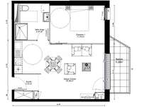 Vente appartement 2 pièces Vente appartement 2 pièces