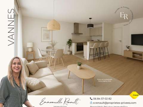 Vente appartement 4 pièces Vannes Nord-est 56