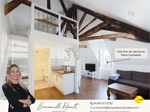 Vente appartement 1 pièce Vannes Sud-est 56