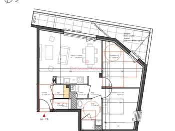 Vente appartement 3 pièces