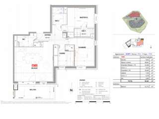 Vente appartement 3 pièces