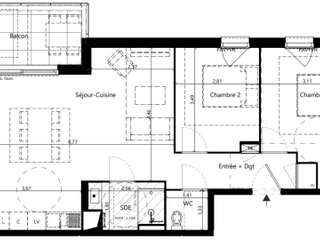 Vente appartement 3 pièces Vente appartement 3 pièces
