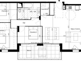 Vente appartement 4 pièces