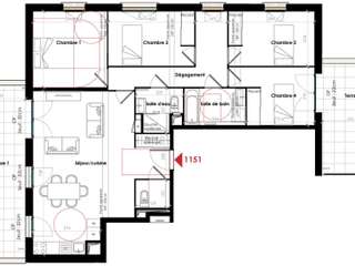 Vente appartement 5 pièces