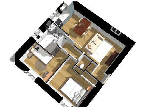Vente appartement 3 pièces