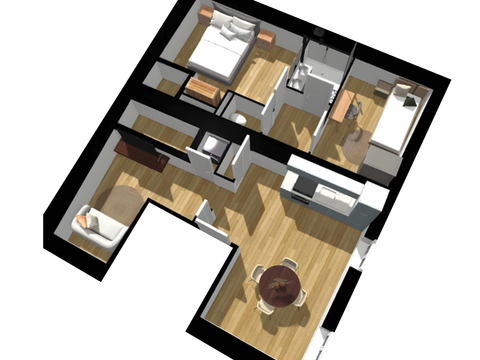 Vente appartement 3 pièces Vaulx-Milieu 38